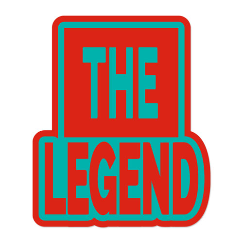 the-legend-layered-vinyl-sticker-never-fade-decal-red-and-turquoise-color-by-osarix-1
